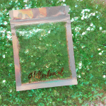 Groen transparant hexagon glitter – 1-3mm