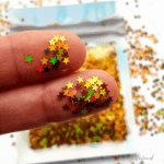 Sterren, goud en hologram 3mm – glitter