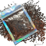 Champagne hexagon glitter – 1-3 mm