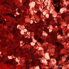 Rode hexagon glittermix - 1-3 mm