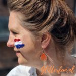 Nederland glitter – rood, wit, blauw