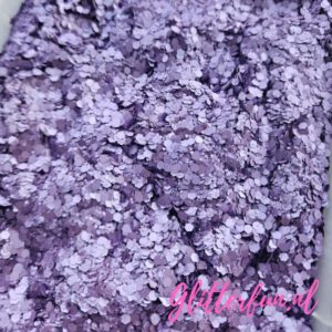 Paarse glitter