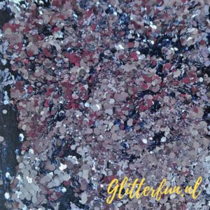 Blauwe Denim Dazzle Glitter