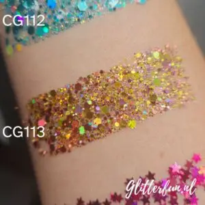 Gold & Pink Partyglitter