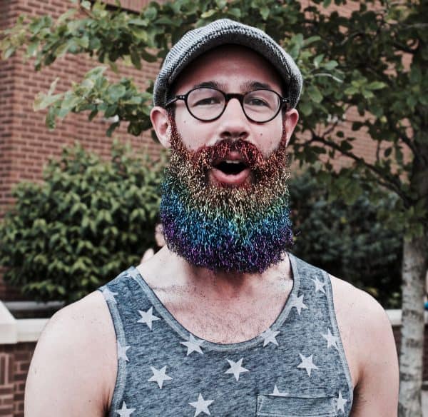 baard glitter